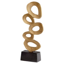 Chellean Lux #1 Sculpture | Gold