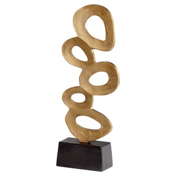 Chellean Lux #1 Sculpture | Gold
