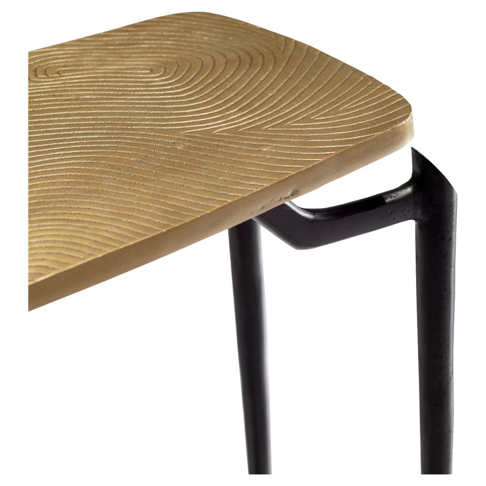 Tarsal Table | Gold And Black