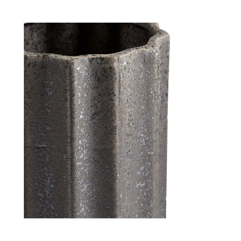 Brutalist Vase | Grey - Small