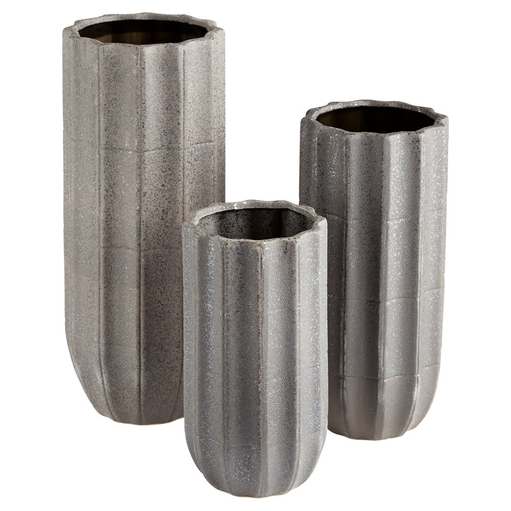 Brutalist Vase | Grey - Small