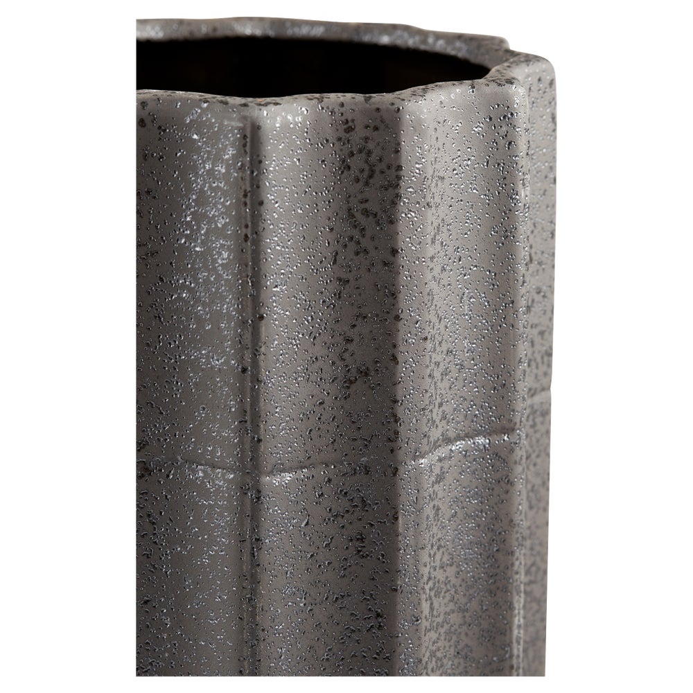 Brutalist Vase | Grey - Medium