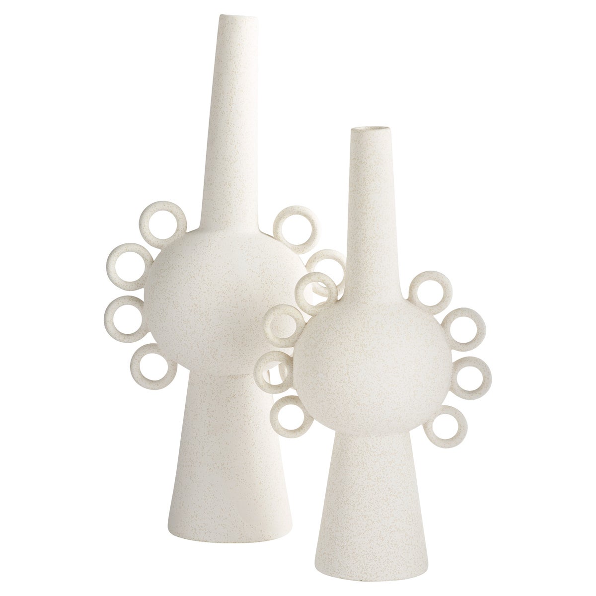 Ringlets Vase | White - Large