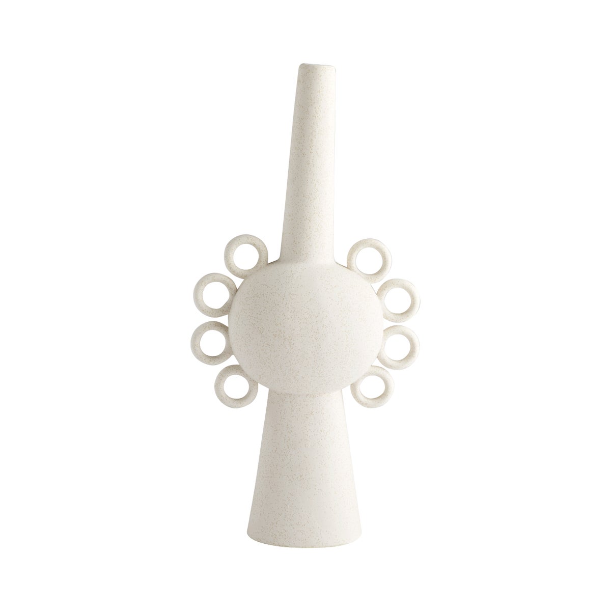 Ringlets Vase | White - Large