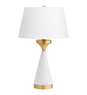 Solid Snow Table Lamp Designed by J. Kent Martin | White
