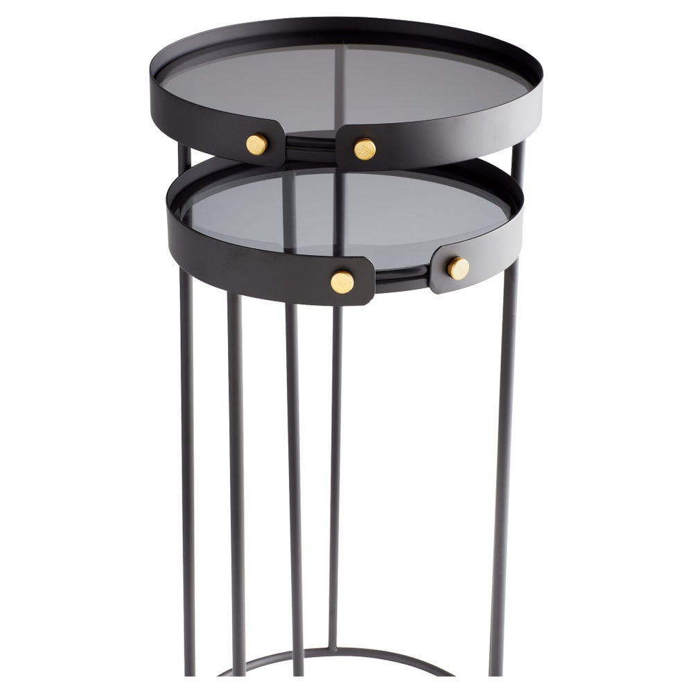 Tall Bow Tie Tables | Graphite