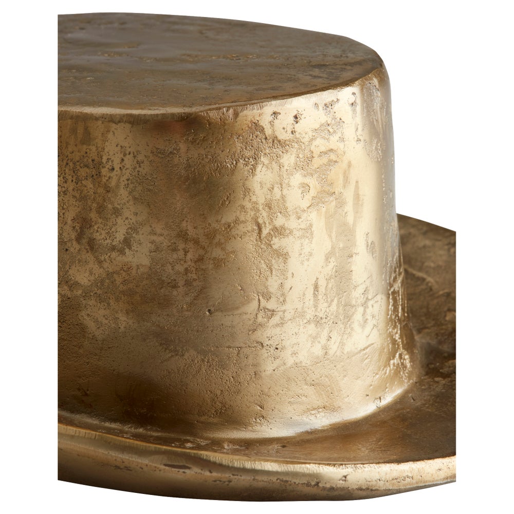 Hat Token | Aged Brass