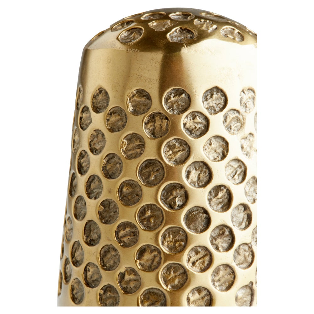 Sewing Thimble Token | Aged Brass