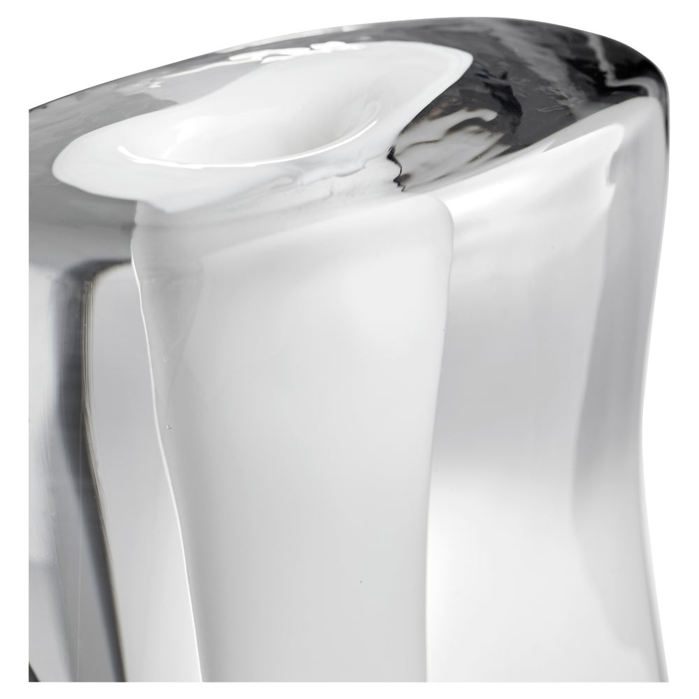 Inverted Oppulence Vase Tall | Clear