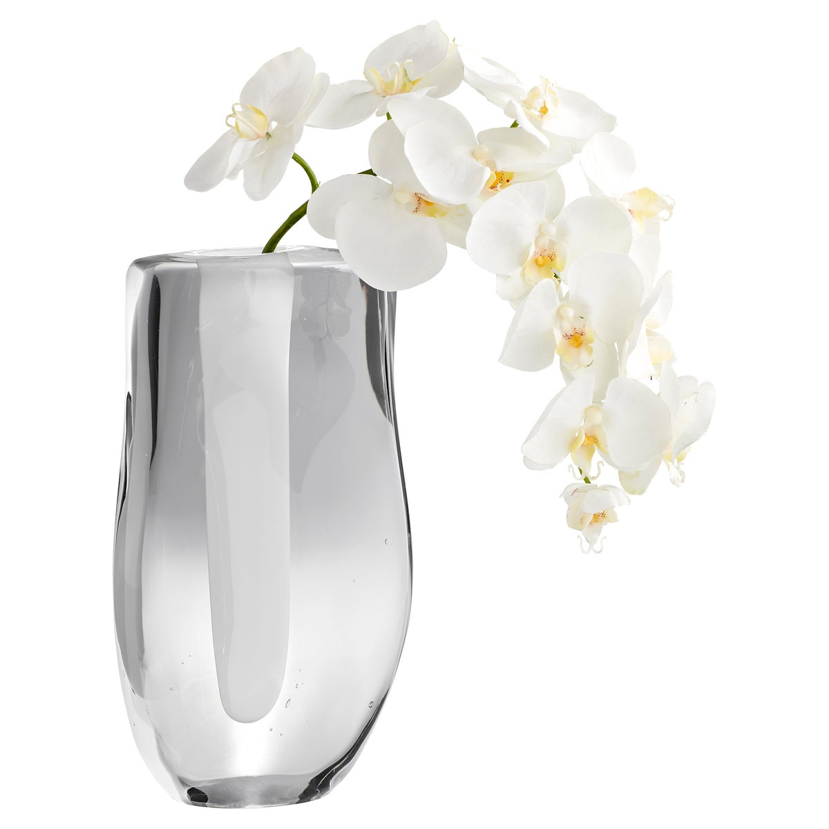 Inverted Oppulence Vase Tall | Clear