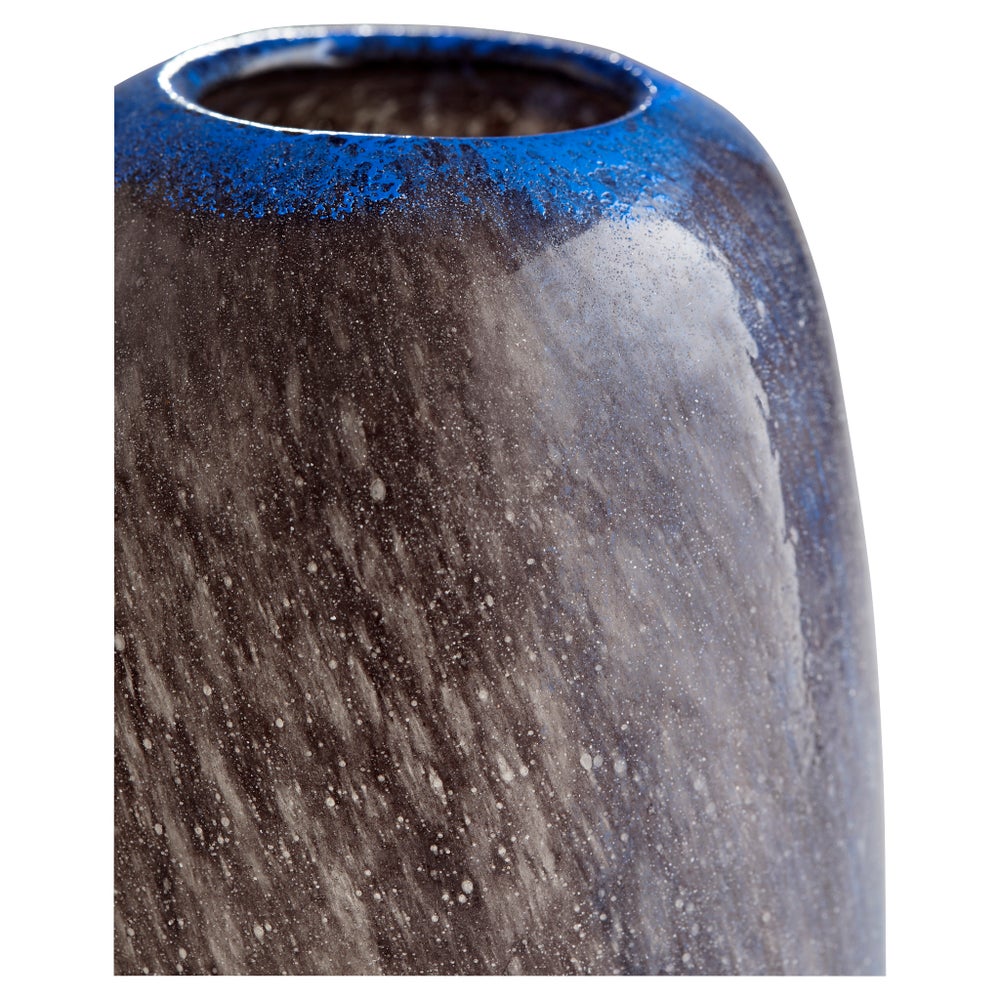 Bluesposion Vase | Black And Blue - Small