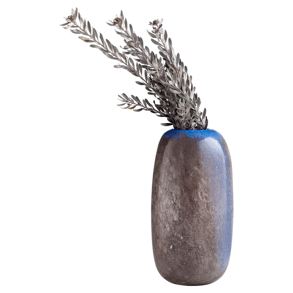 Bluesposion Vase | Black And Blue - Small