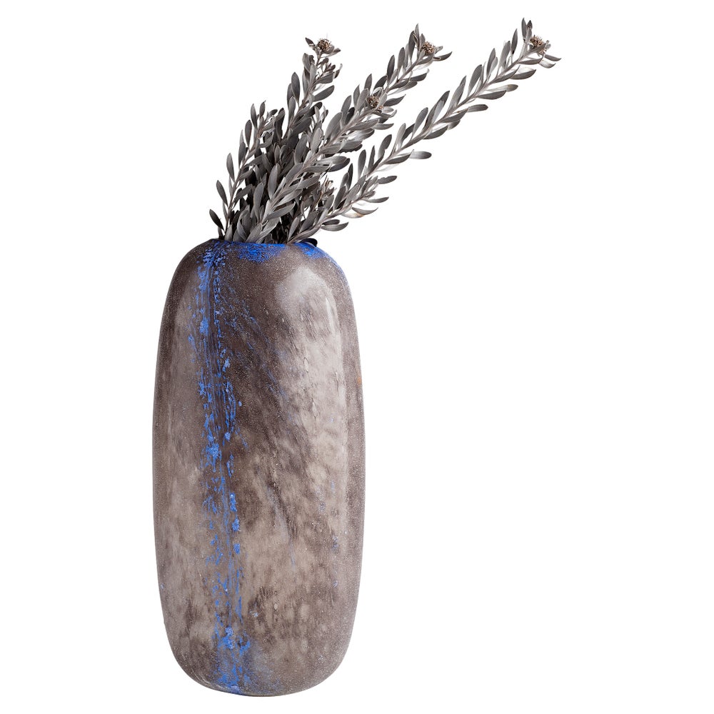 Bluesposion Vase | Black And Blue - Large