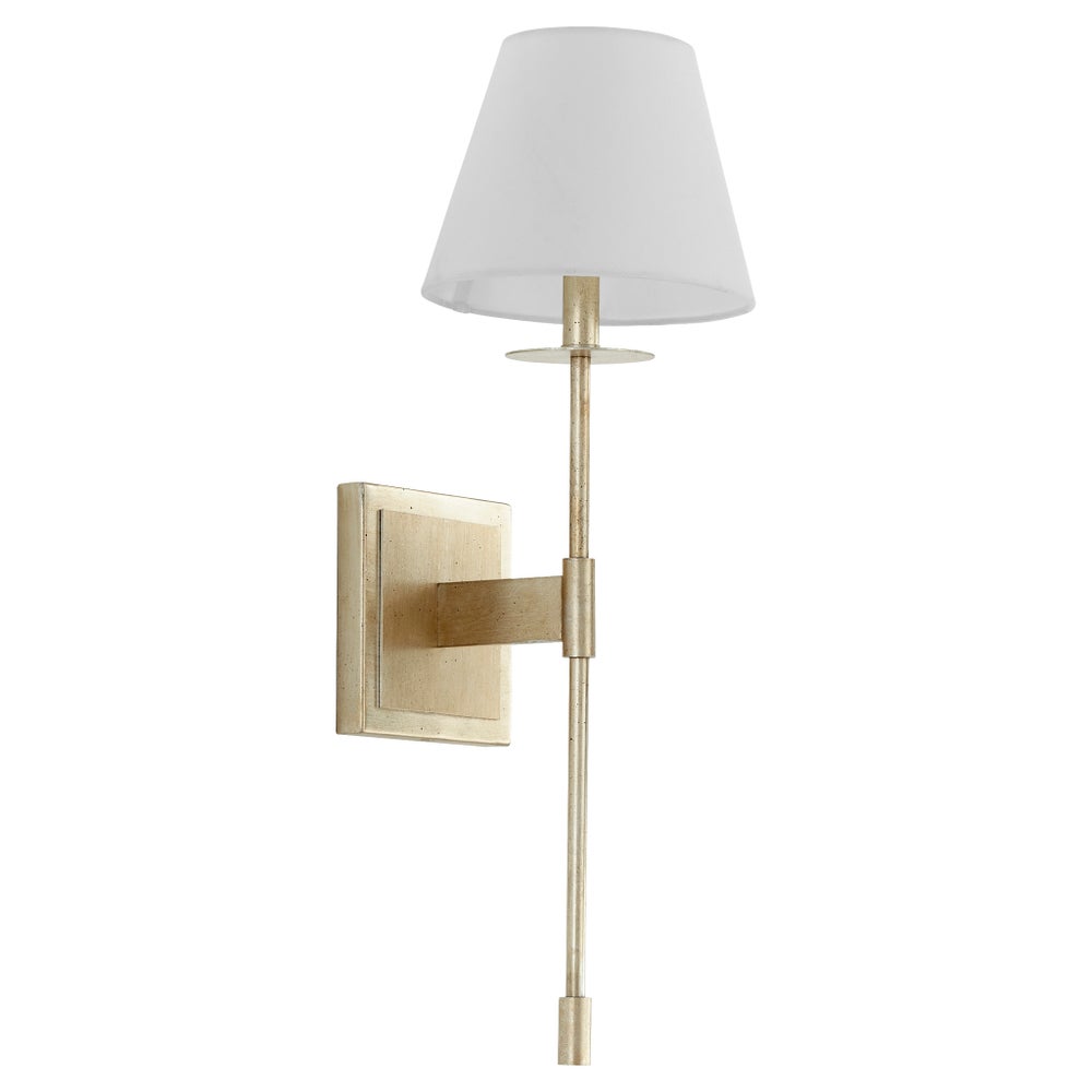 Kubel Wall Mount | Aged Silver Leaf