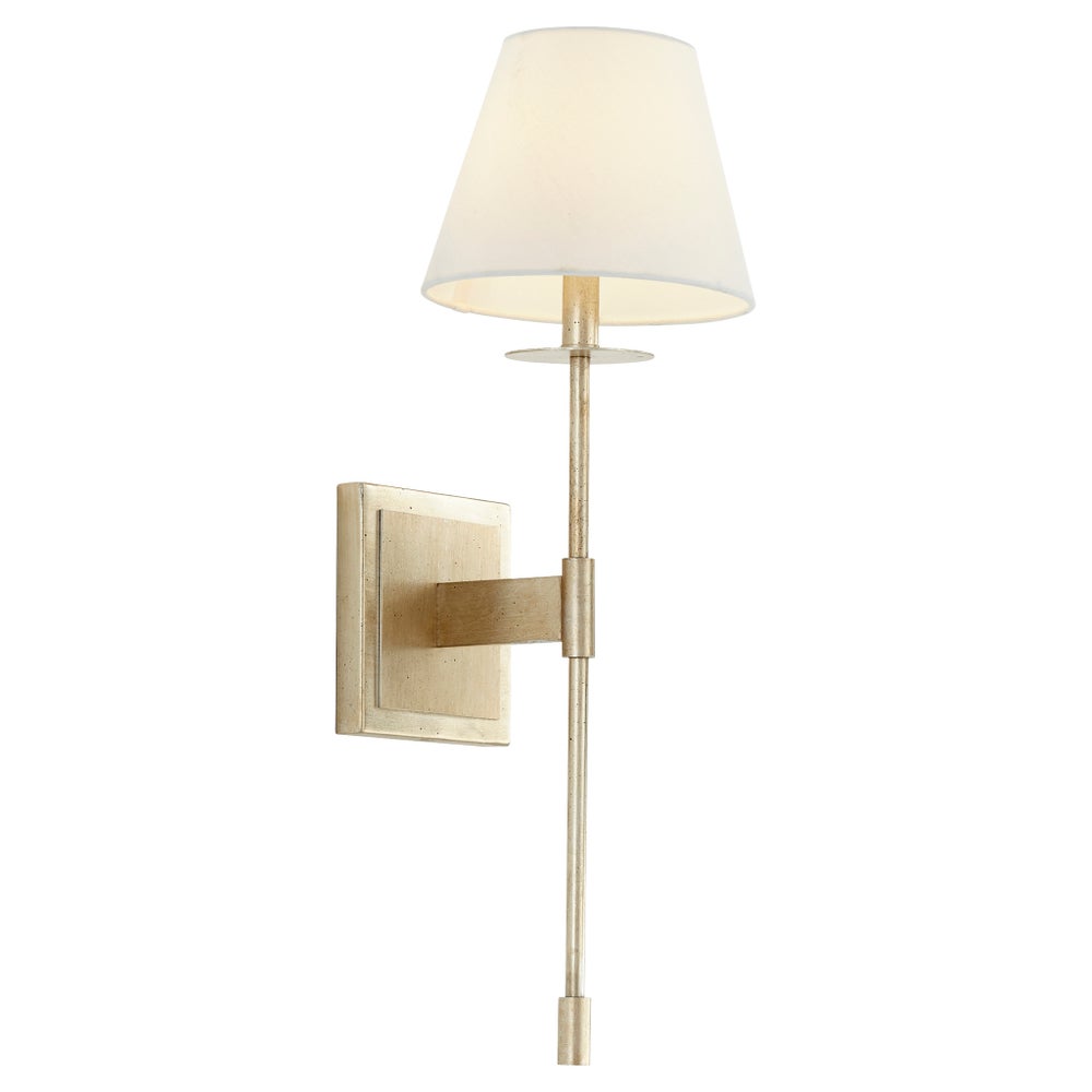 Kubel Wall Mount | Aged Silver Leaf
