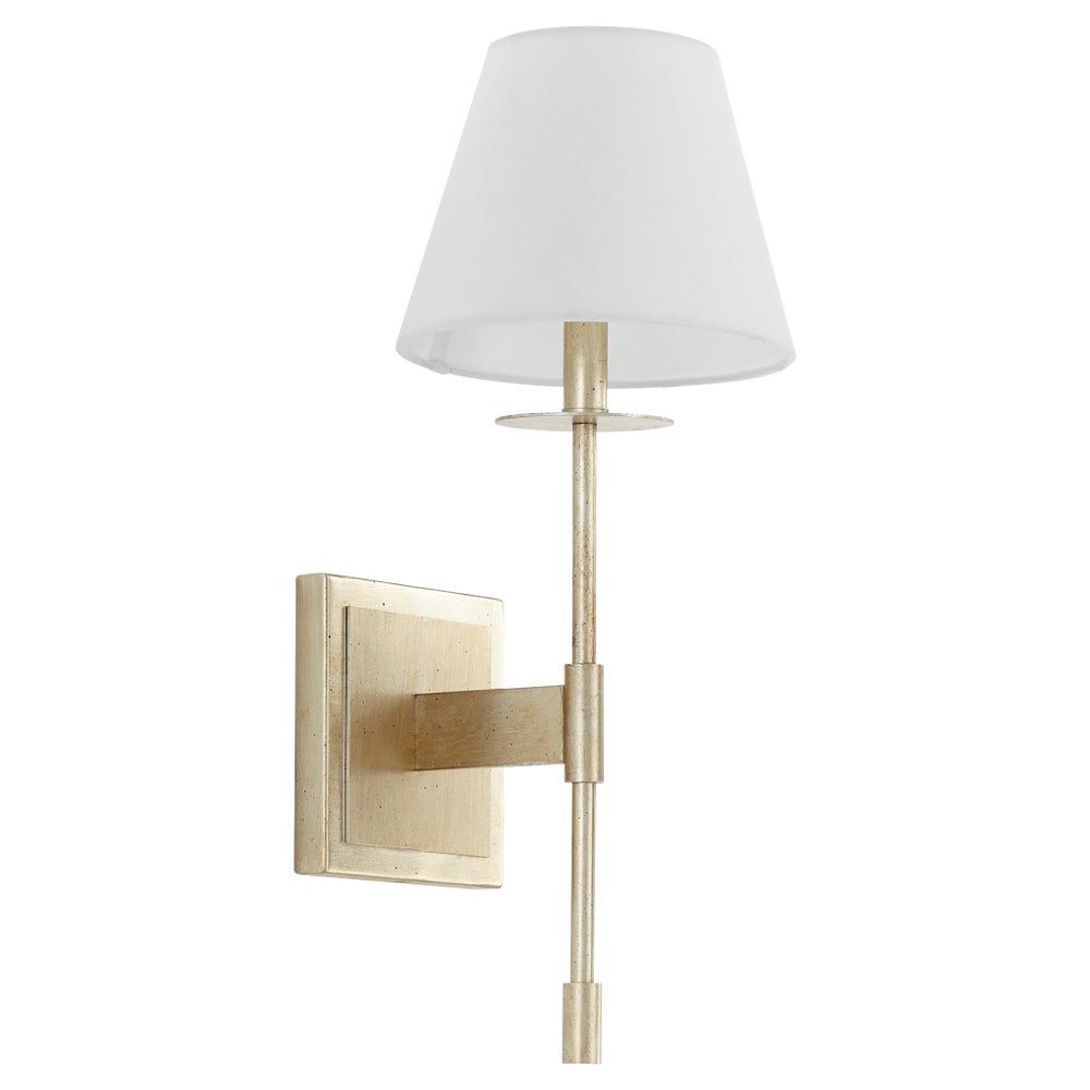 Kubel Wall Mount | Aged Silver Leaf