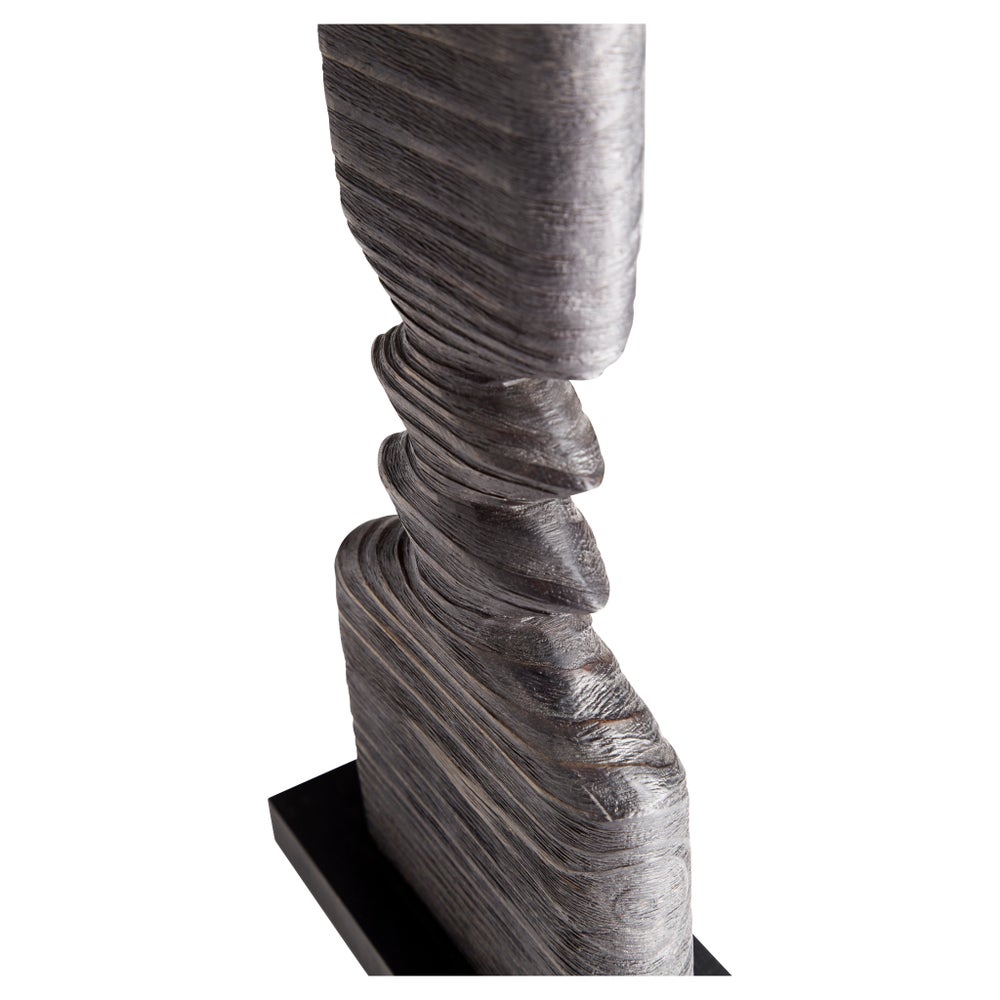 Dark Square Sculpture | Black