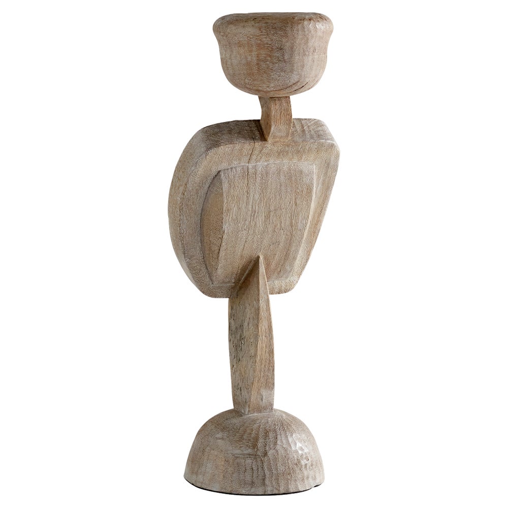 Chakra Sculpture | Weathered Grey - Medium