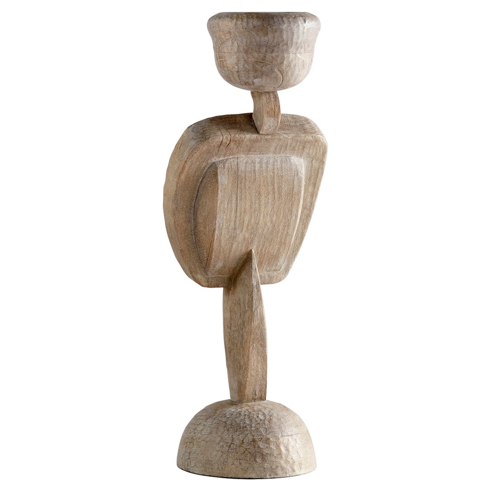 Chakra Sculpture | Weathered Grey - Large