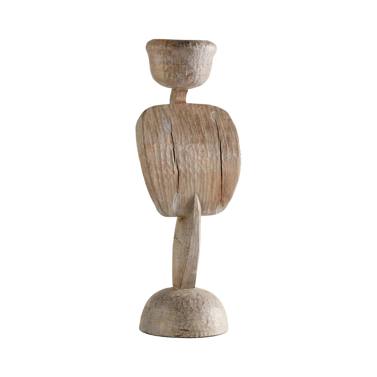 Chakra Sculpture | Weathered Grey - Large