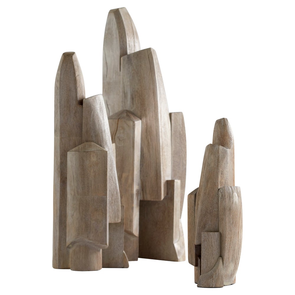 Tranquility Sculpture | Weathered Grey - Small