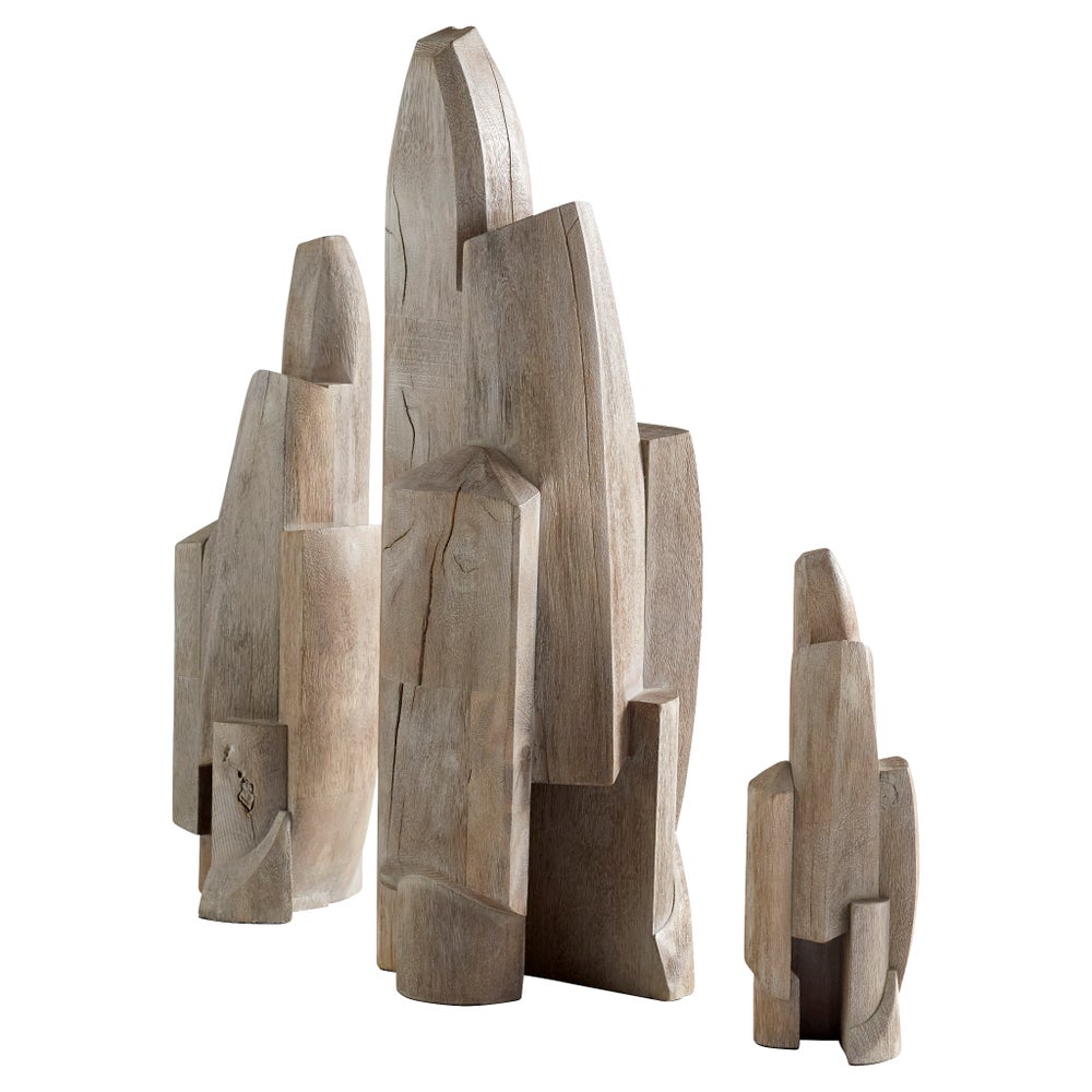 Tranquility Sculpture | Weathered Grey - Small
