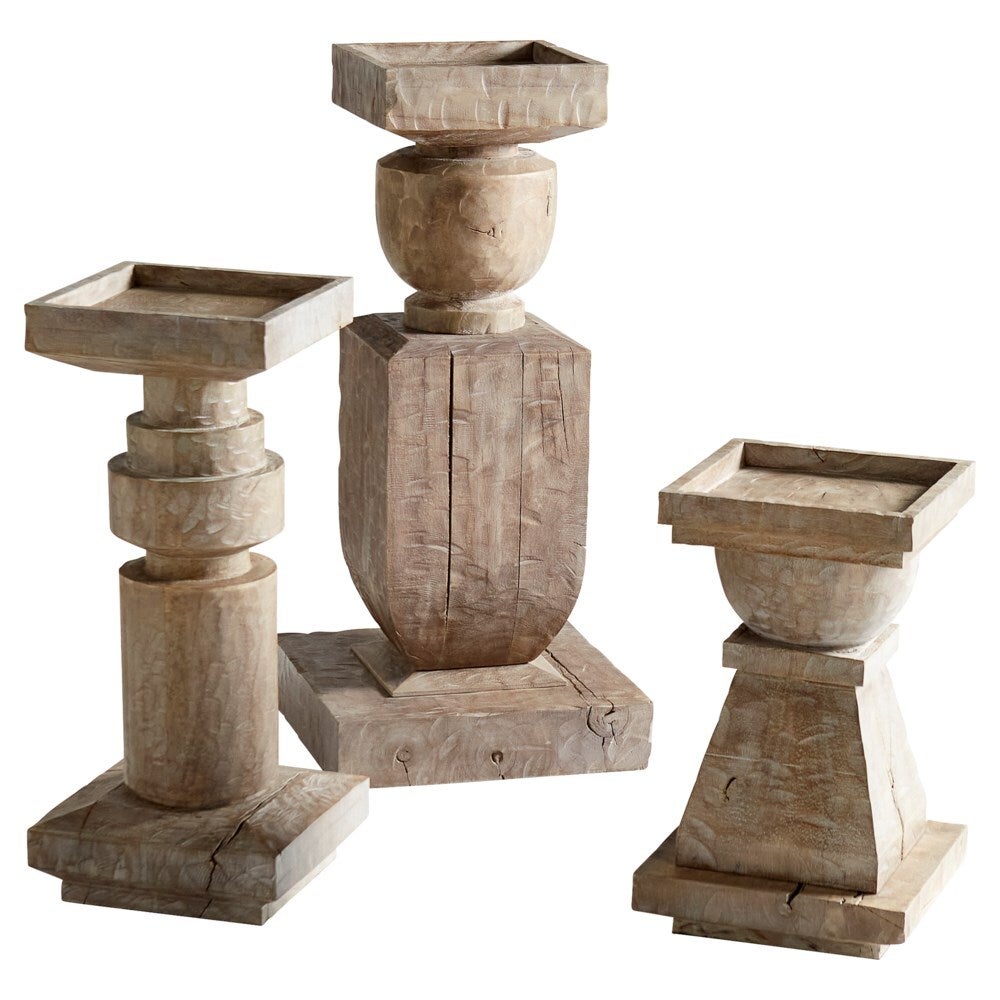 Control Sculpture | Weathered Grey - Small