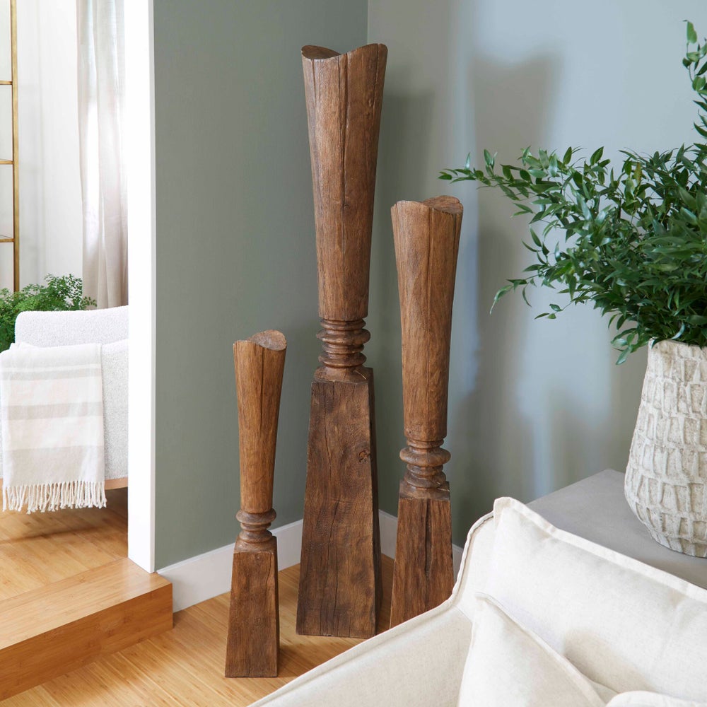 Balance Sculpture | Pecan - Small