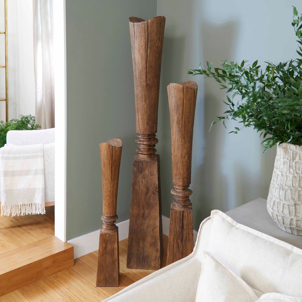 Balance Sculpture | Pecan - Large