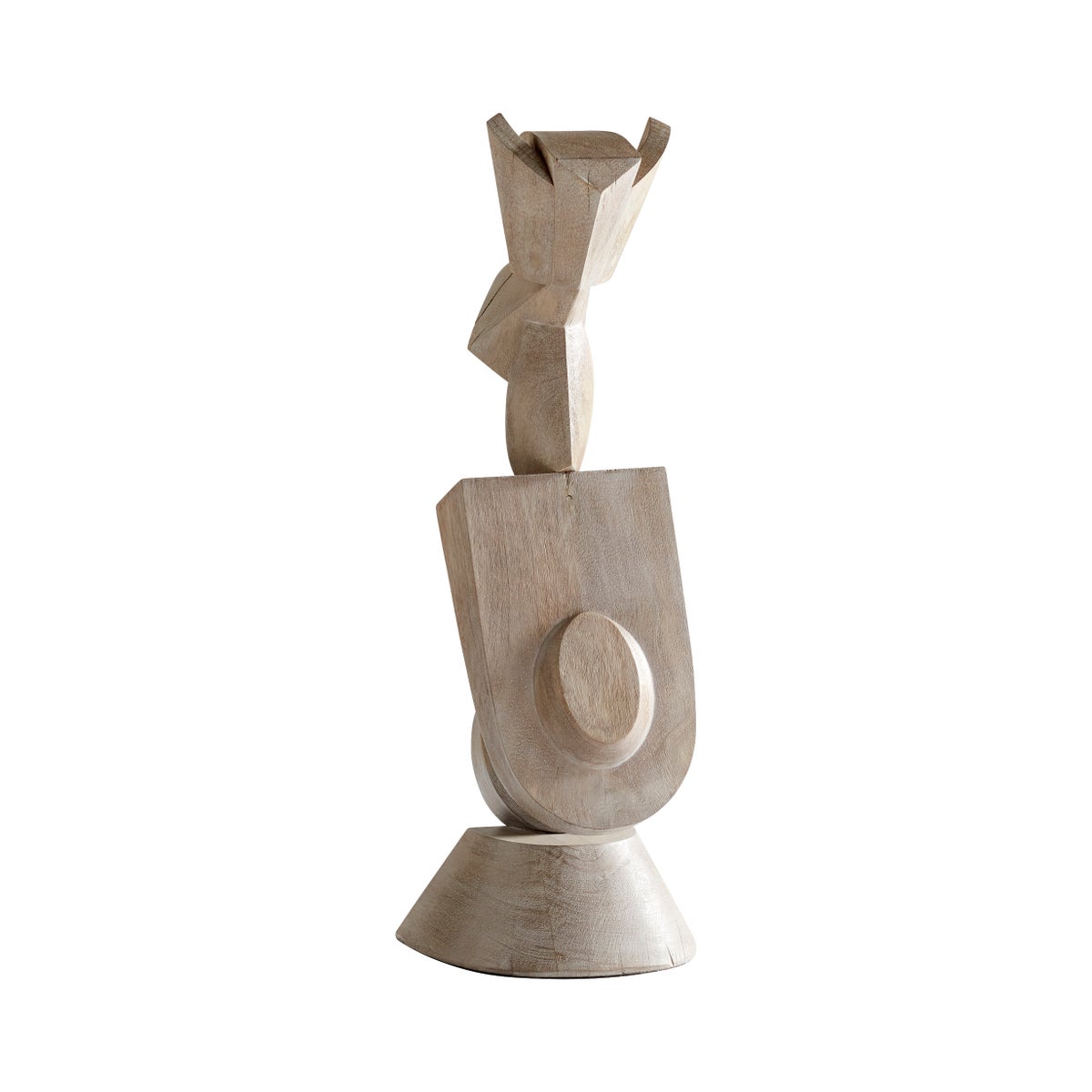 Protector Sculpture | Weathered Grey - Large