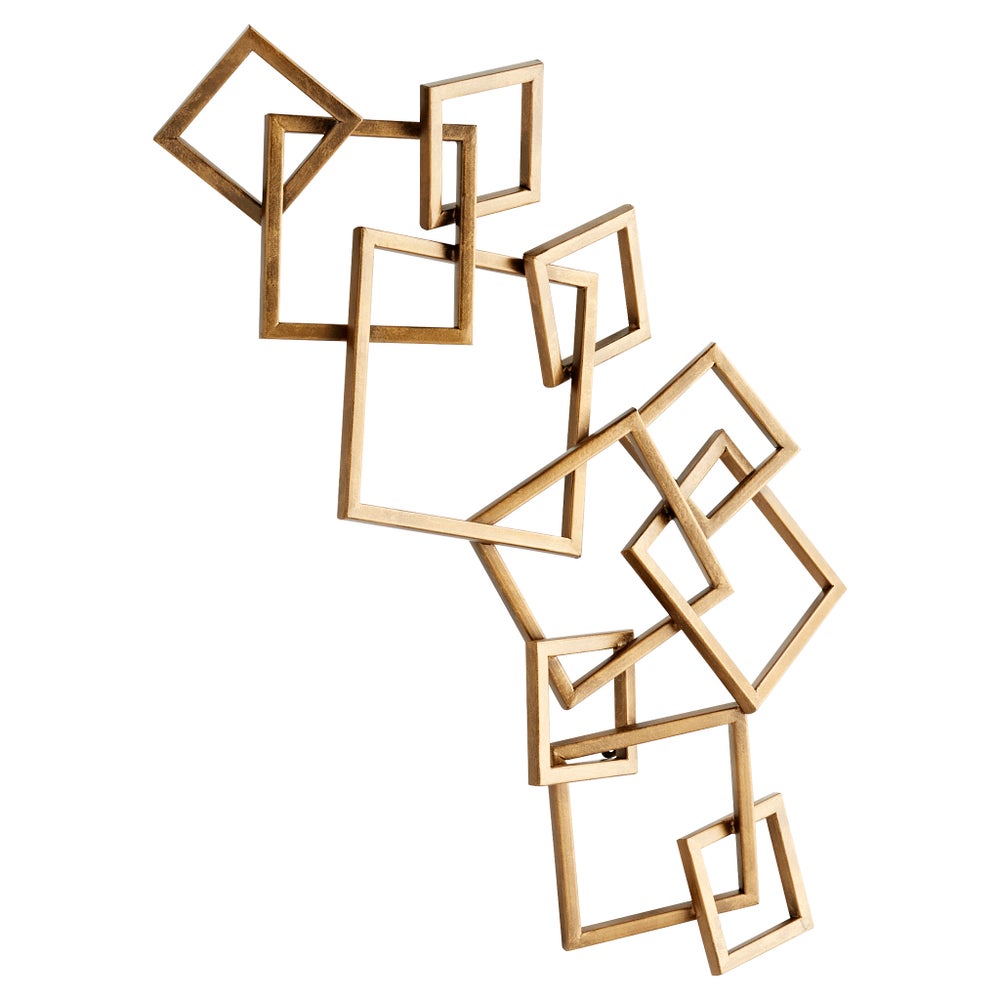 Bold Symphony Wall Decor | Antique Brass