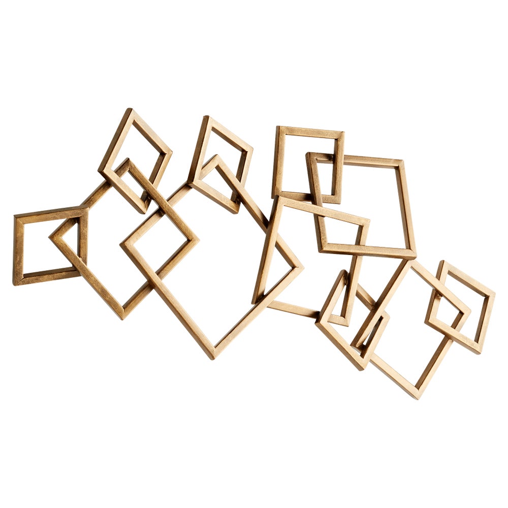 Bold Symphony Wall Decor | Antique Brass
