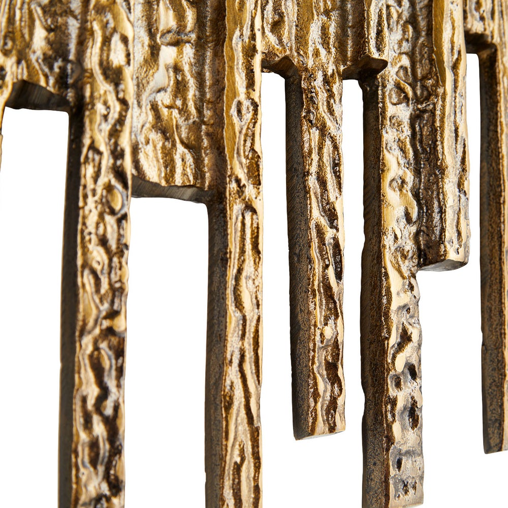 Ledger Wall Decor | Antique Brass - Large