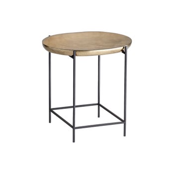Buoy Side Table | Aged Gold