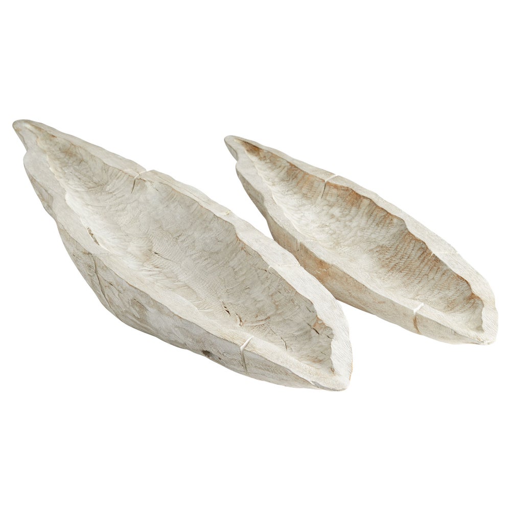 Navarro Tray | Whitewashed - Small