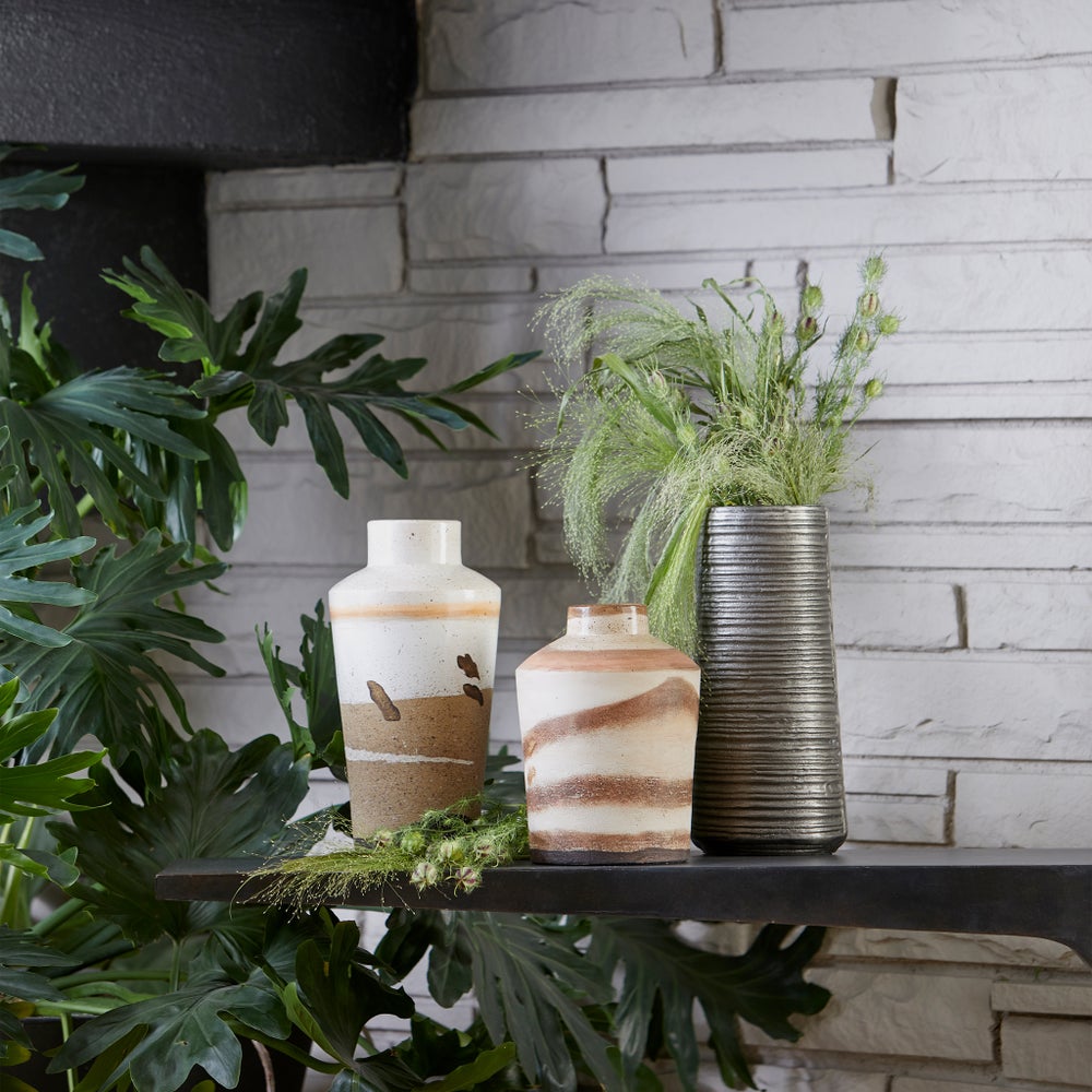 Jasper Vase | Zinc