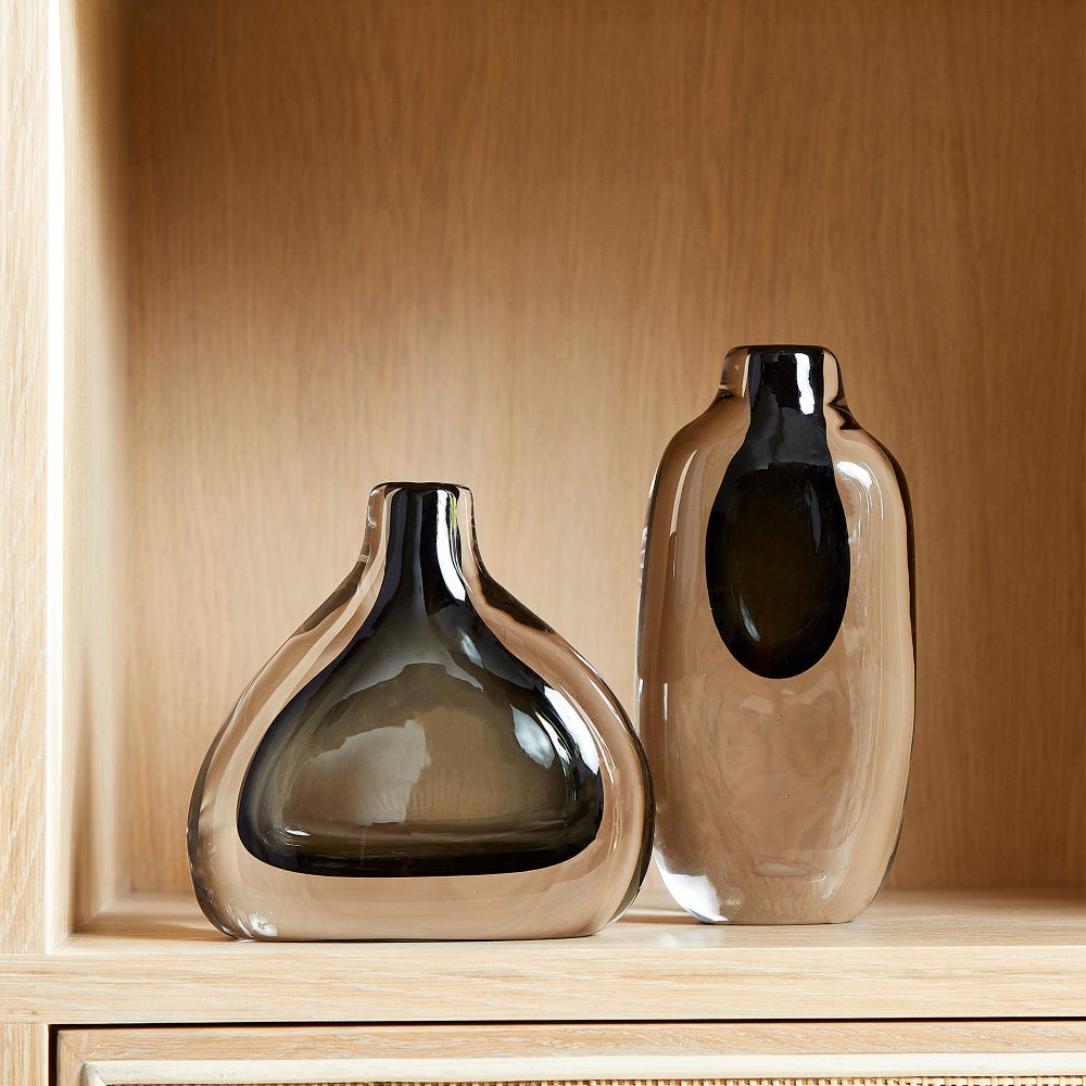 Moraea Vase, Grey - Large - vases