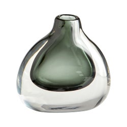 Moraea Vase | Grey/Clear - Small