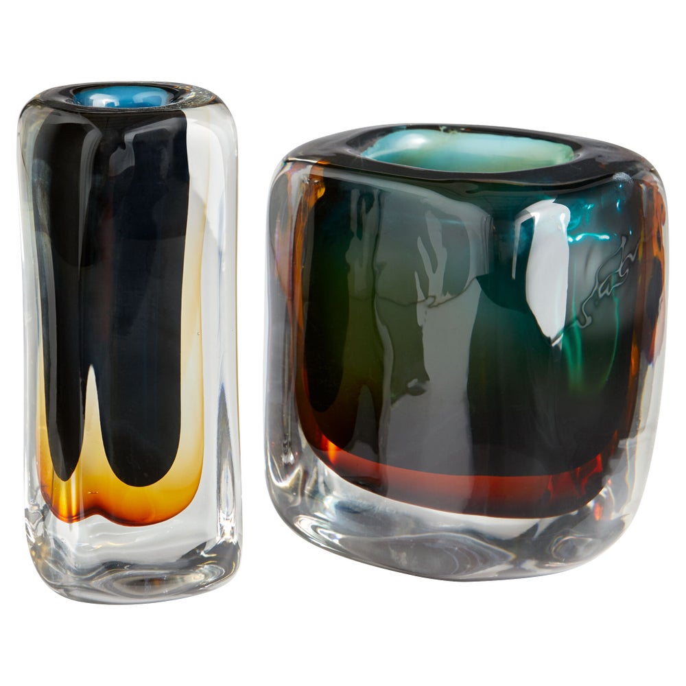 Celosia Vase | Multi Colored - Small