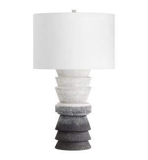 Rhodes Table Lamp Designed by J. Kent Martin |  Grey