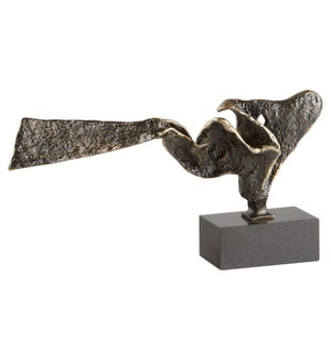 Squall Sculpture Designed by J. Kent Martin | Bronze & Black