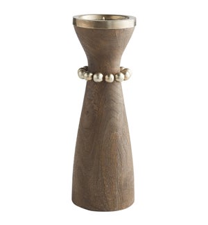 Parvati Candleholder Designed by J. Kent Martin |  Grey - Large