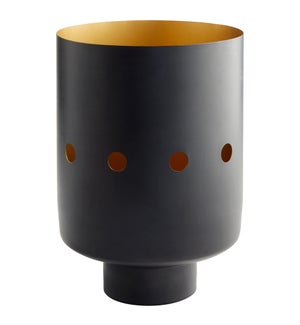 Naktis Vase Designed by J. Kent Martin |  Black - Tall