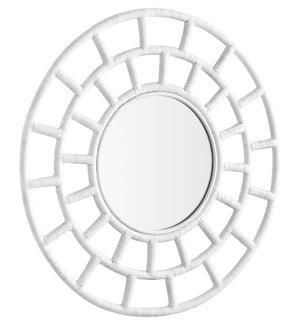 ammann raumgestaltung - frost spiegel rund 4131 white circle mirror
