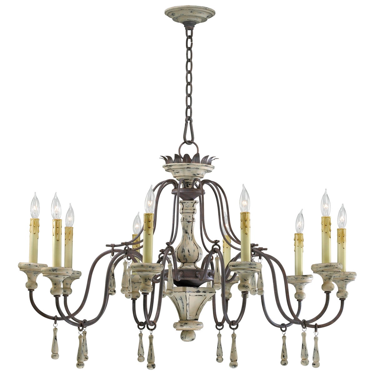 Provence Chandelier 10-Light | Carriage House