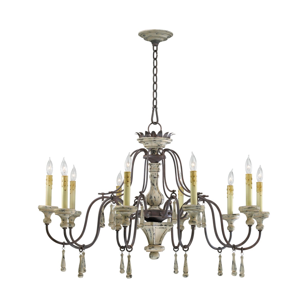 Provence Chandelier 10-Light | Carriage House