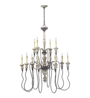 Provence Chandelier 12-Light | Carriage House