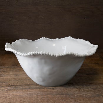 VIDA Alegria Large Bowl (White)
