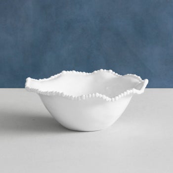 VIDA Alegria Medium Bowl (White)