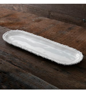 VIDA Alegria Medium Baguette Platter (White)